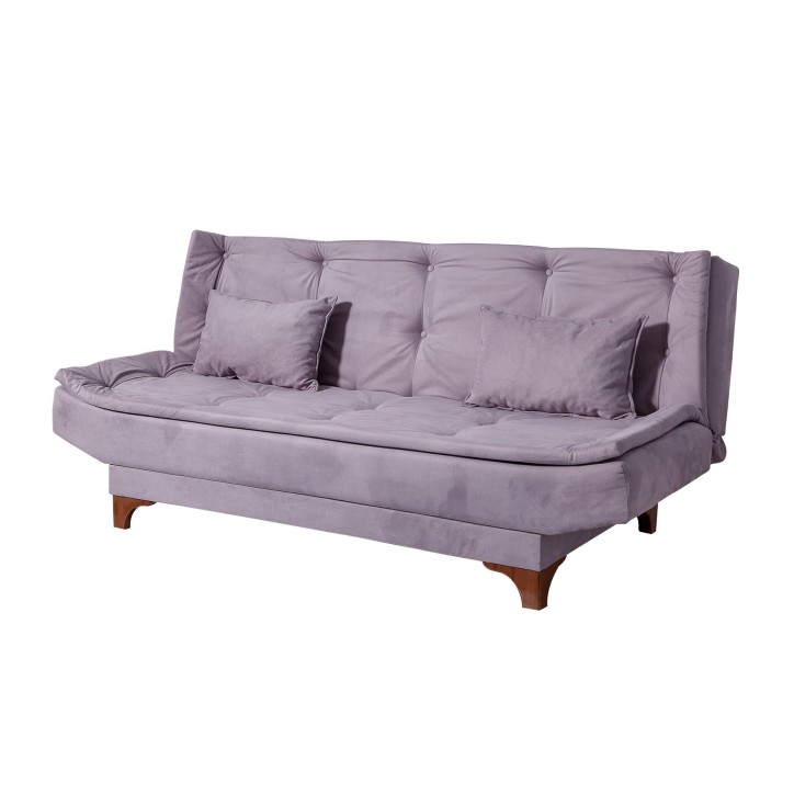 Set sofá cama sillón Kelebek TKM04 0701 Gris