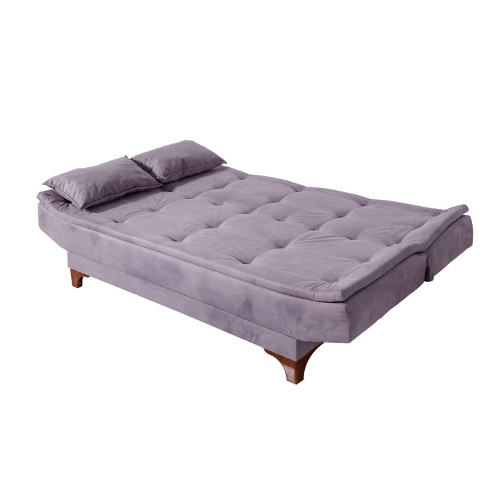 Set sofá cama sillón Kelebek TKM04 0701 Gris