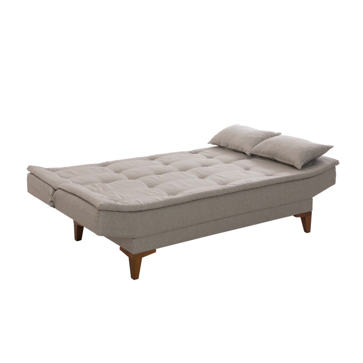 Set sofá cama sillón Santo TKM07-1005 Crema