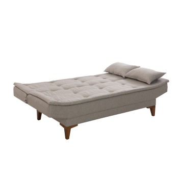 Set sofá cama sillón Santo TKM07-1005 Crema - 867UNQ1644