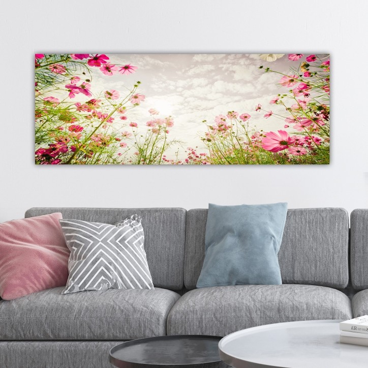 Pintura decorativa lienzo YTY26901367_3080 multicolor 30x80 cm