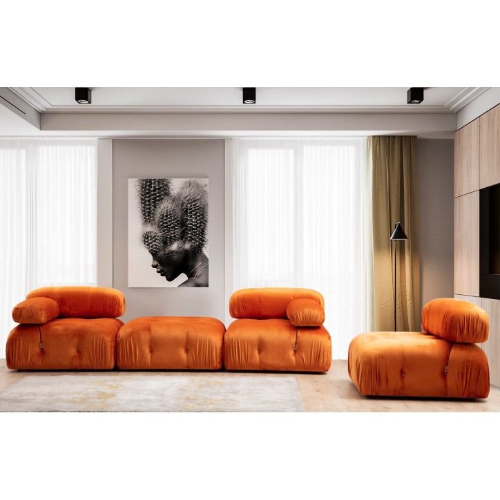 Sillón Bubble Naranja