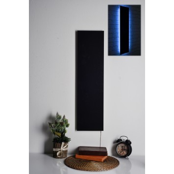 Iluminación LED decorativa Rectangle azul 75x20 cm