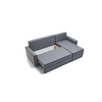 Sofá cama rinconera Ece derecho Gris - 825BLC2593