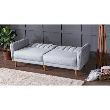 Set sofá cama sillón Aqua TKM03-1008 Gris - 867UNQ1581