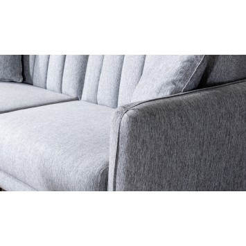 Set sofá cama sillón Aqua TKM03-1008 Gris - 867UNQ1581