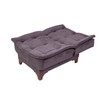 Set sofá cama sillón Kelebek TKM1-1501 Antracita - 867UNQ1609