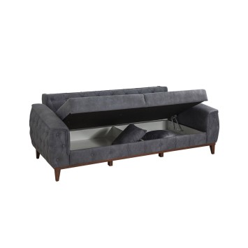 Set sofá cama sillón Marta Azul - 867UNQ1523