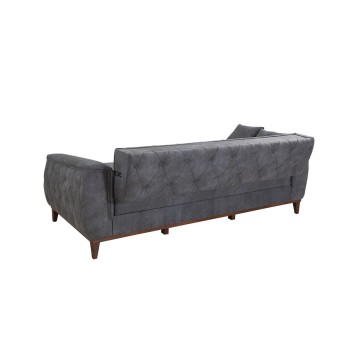 Set sofá cama sillón Marta Azul - 867UNQ1523