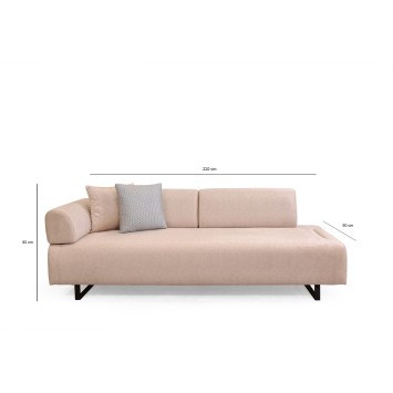 Sofá cama 3 plazas Infinity con mesa Beige - 560ARE1326