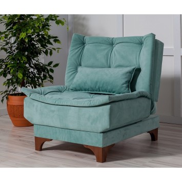 Set sofá cama sillón Kelebek TKM03 0400 Verde pistacho - 867UNQ1611