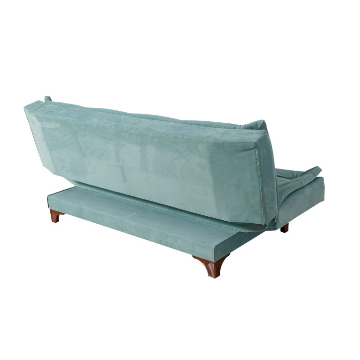 Set sofá cama sillón Kelebek TKM03 0400 Verde pistacho