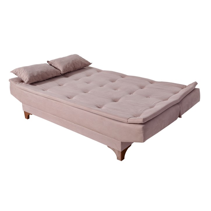 Set sofá cama sillón Kelebek TKM08 0900 Piedra