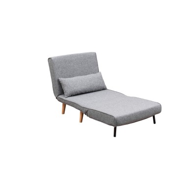 Sillón cama Folde Single Gris claro - 859FTN2330