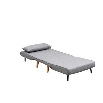 Sillón cama Folde Single Gris claro - 859FTN2330