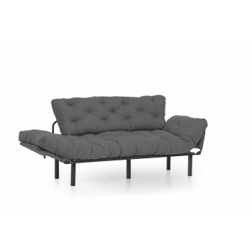 Sofá cama 3 plazas Nitta Triple Gris - 859FTN1362