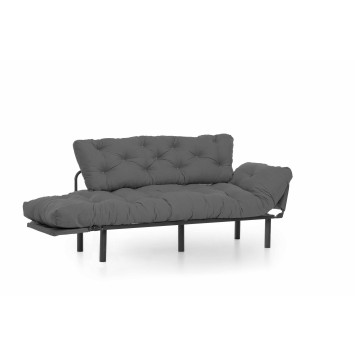 Sofá cama 3 plazas Nitta Triple Gris - 859FTN1362