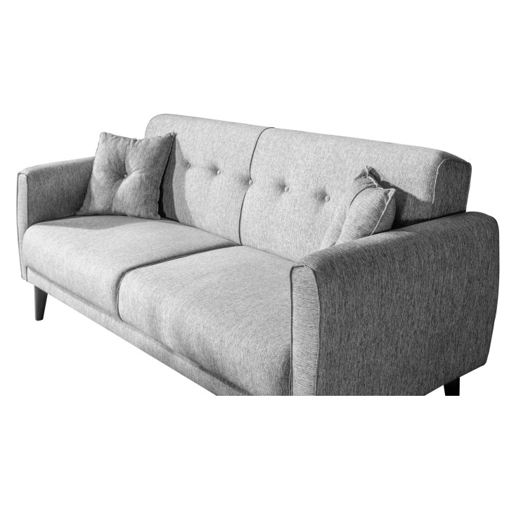 Set sofá cama sillón Aria TKM03-1008 Gris