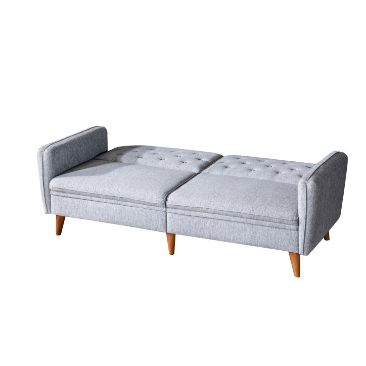 Set sofá cama sillón Terra TKM03-1008 Gris