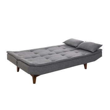 Sofá cama 3 plazas Santo Gris oscuro - 867UNQ1649