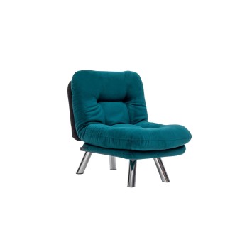 Sillón cama Misa Small Solo Verde petróleo - 859FTN2322