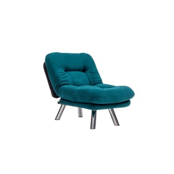 Sillón cama Misa Small Solo Verde petróleo - 859FTN2322