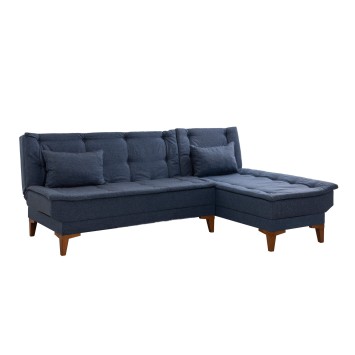 Sofá cama rinconera Santo Azul oscuro - 867UNQ1664