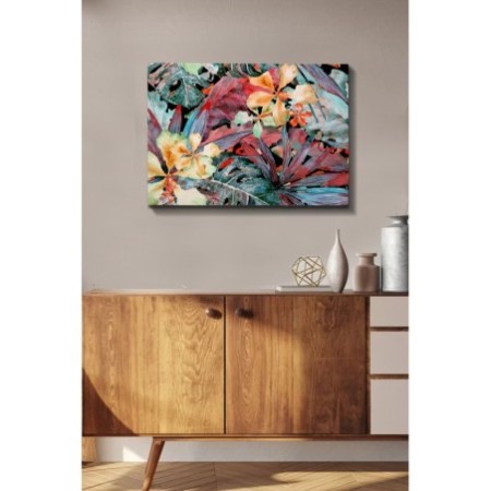 Pintura decorativa lienzo Kanvas Tablo -276 multicolor 50x70 cm