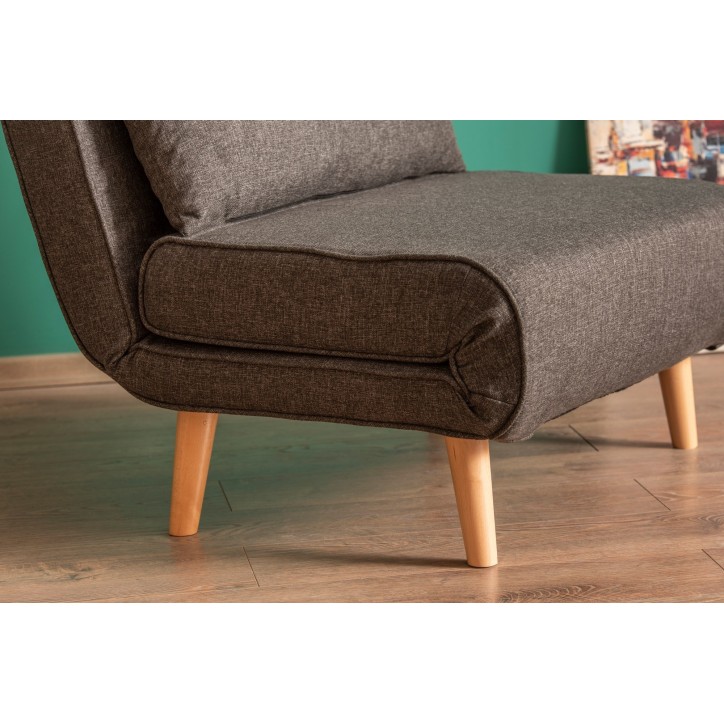 Sillón cama Folde Single Gris oscuro