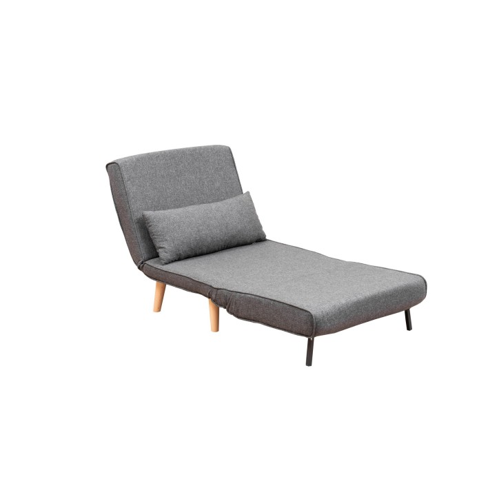 Sillón cama Folde Single Gris oscuro