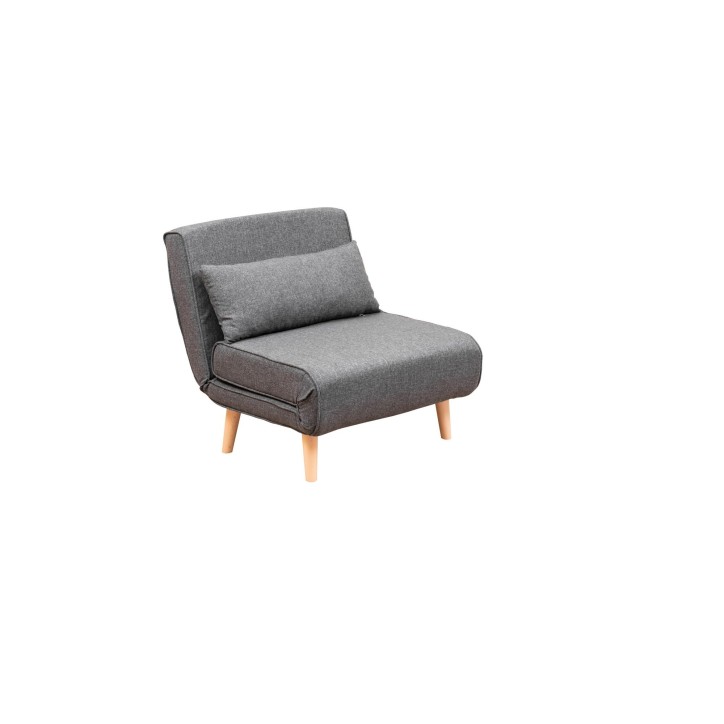 Sillón cama Folde Single Gris oscuro