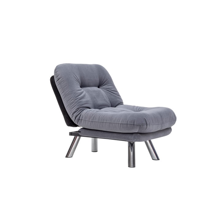 Sillón cama Misa Small Solo Gris