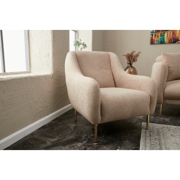 Sillón Simena Oro beige - 825BLC2827