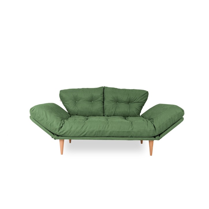 Sofá cama 3 plazas Nina Daybed GR106 Verde