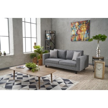 Sofá 2 plazas Kale Linen Gris - 825BLC2737