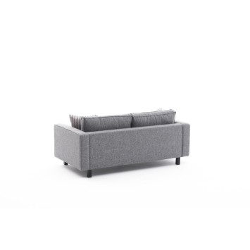 Sofá 2 plazas Kale Linen Gris - 825BLC2737