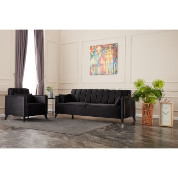 Sillón Ova Negro - 825BLC2742