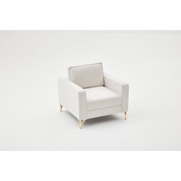 Sillón Berlin Oro crema - 825BLC2787