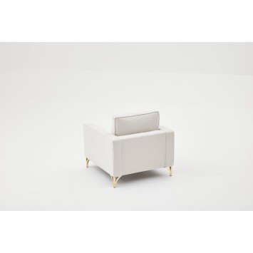 Sillón Berlin Oro crema - 825BLC2787