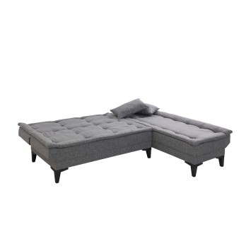 Sofá cama rinconera Santo S Gris oscuro - 867UNQ1912