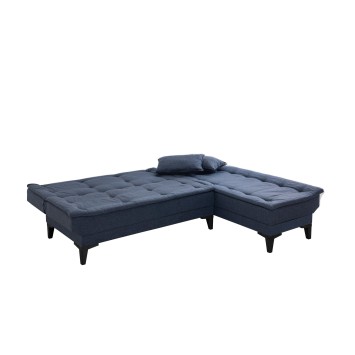 Sofá cama rinconera Santo S Azul marino - 867UNQ1913