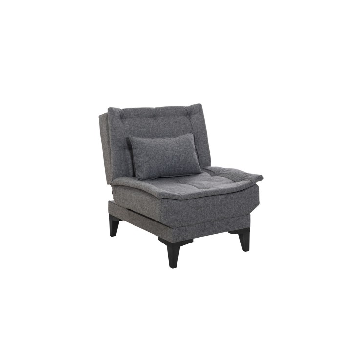 Set sofá cama sillón Santo S 94216 Gris oscuro