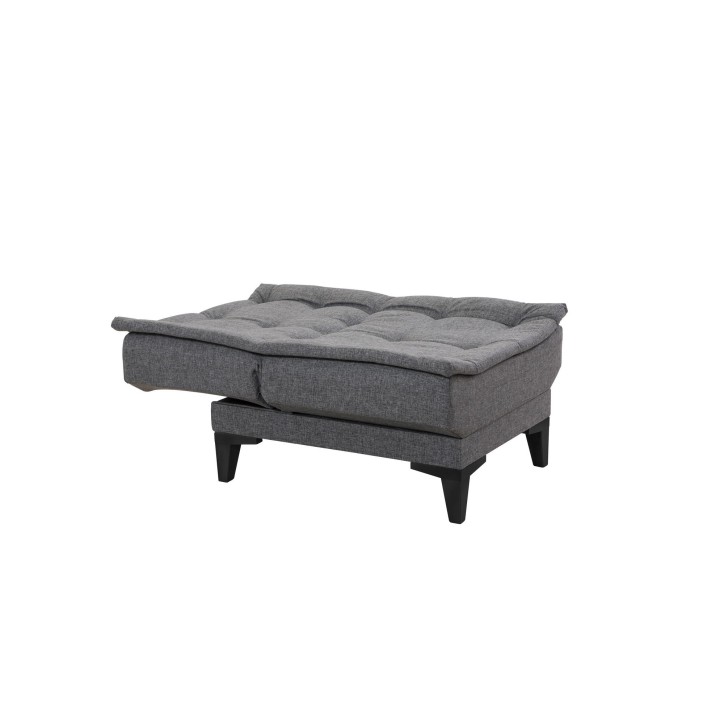 Set sofá cama sillón Santo S 94216 Gris oscuro