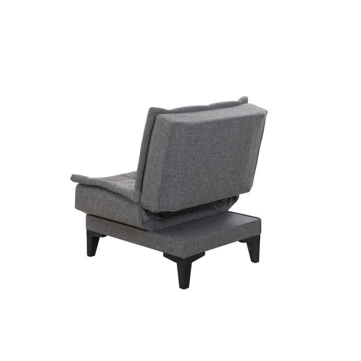 Set sofá cama sillón Santo S 94216 Gris oscuro