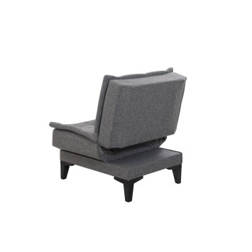 Set sofá cama sillón Santo S 94216 Gris oscuro - 867UNQ1694