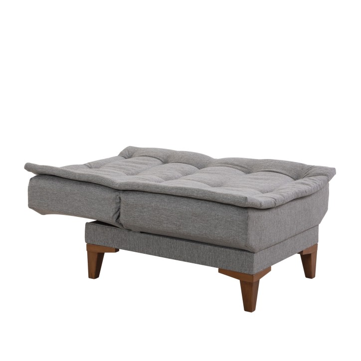 Set sofá cama sillón Santo TKM04-1008 Gris