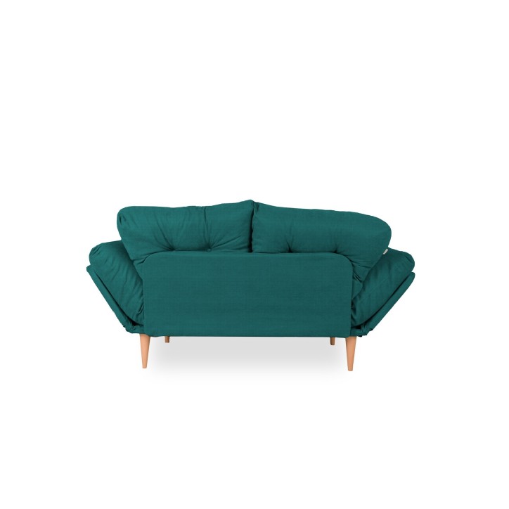 Sofá cama 3 plazas Nina Daybed GR124 Verde petróleo