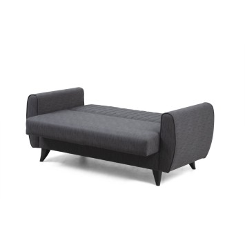 Sofá cama 2 plazas Alkon Gris oscuro - 730MST1104