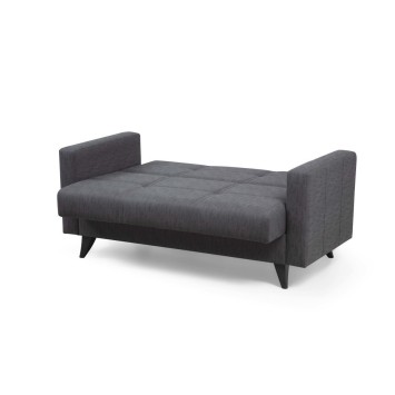 Sofá cama 2 plazas Polya Gris oscuro - 730MST1108