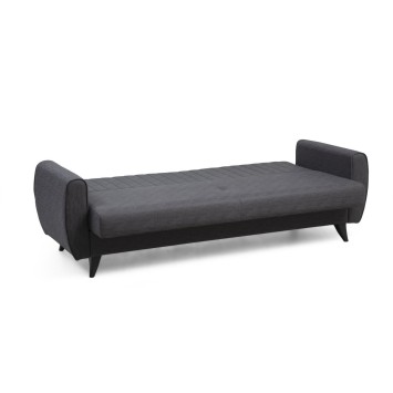 Sofá cama 3 plazas Alkon Gris oscuro - 730MST1204